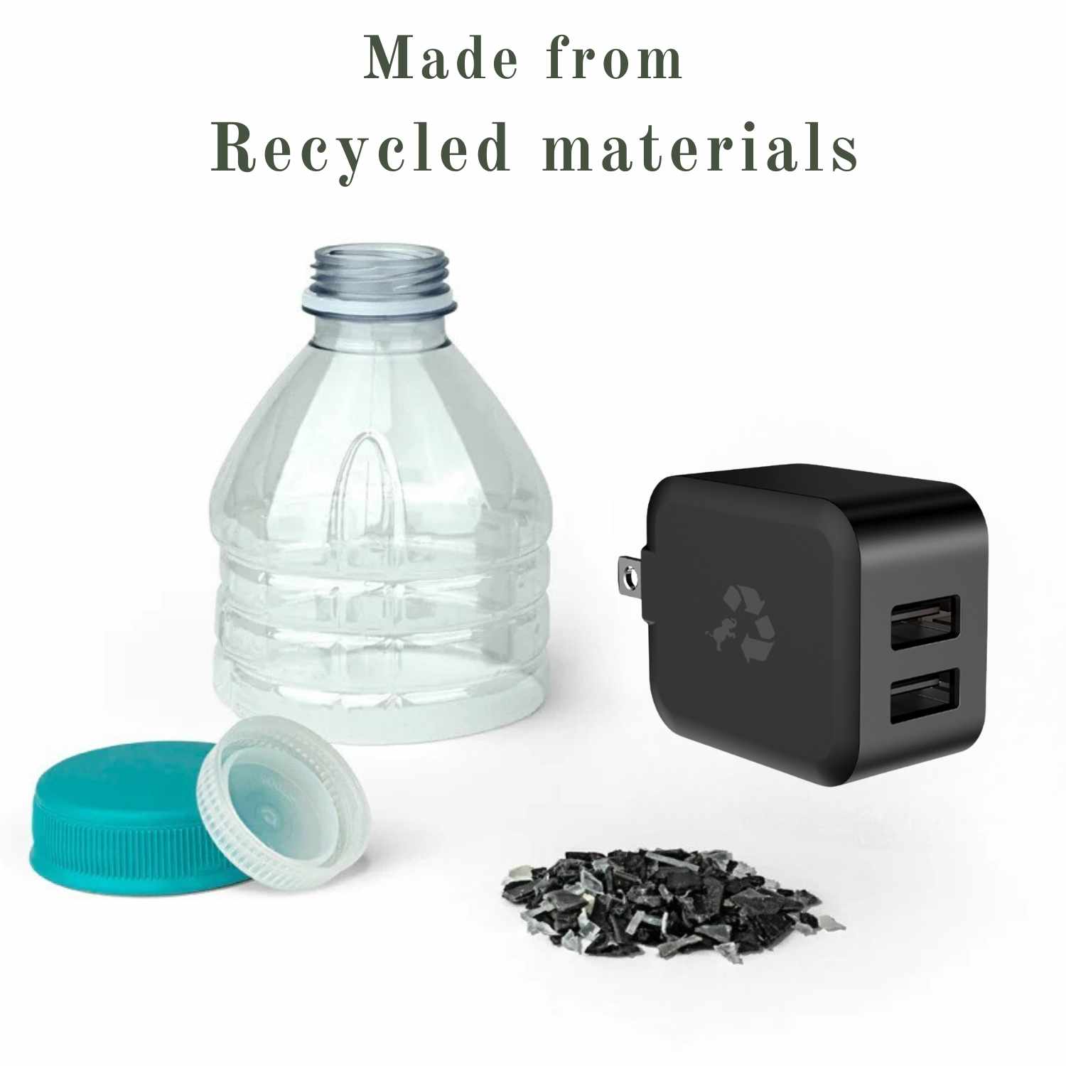 Nimble Wall Charger Dual A 12W Black