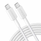 Anker USB-C to USB-C Cable 3ft White - GekkoTech