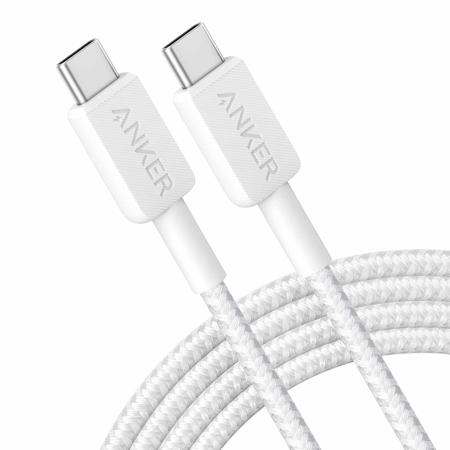 Anker USB-C to USB-C Cable 6ft White - GekkoTech