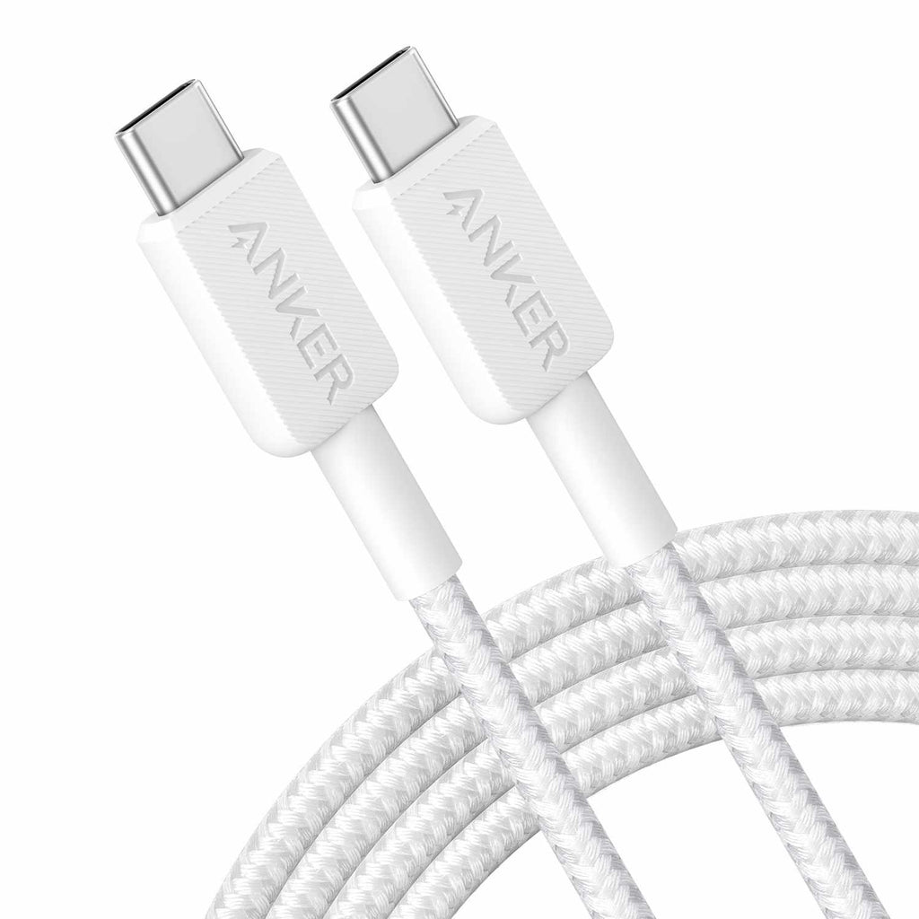 Anker USB-C to USB-C Cable 10ft White - GekkoTech