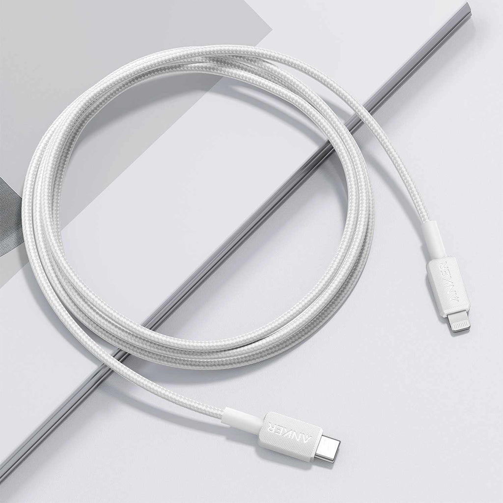 Anker USB-C to Lightning Cable 3ft White