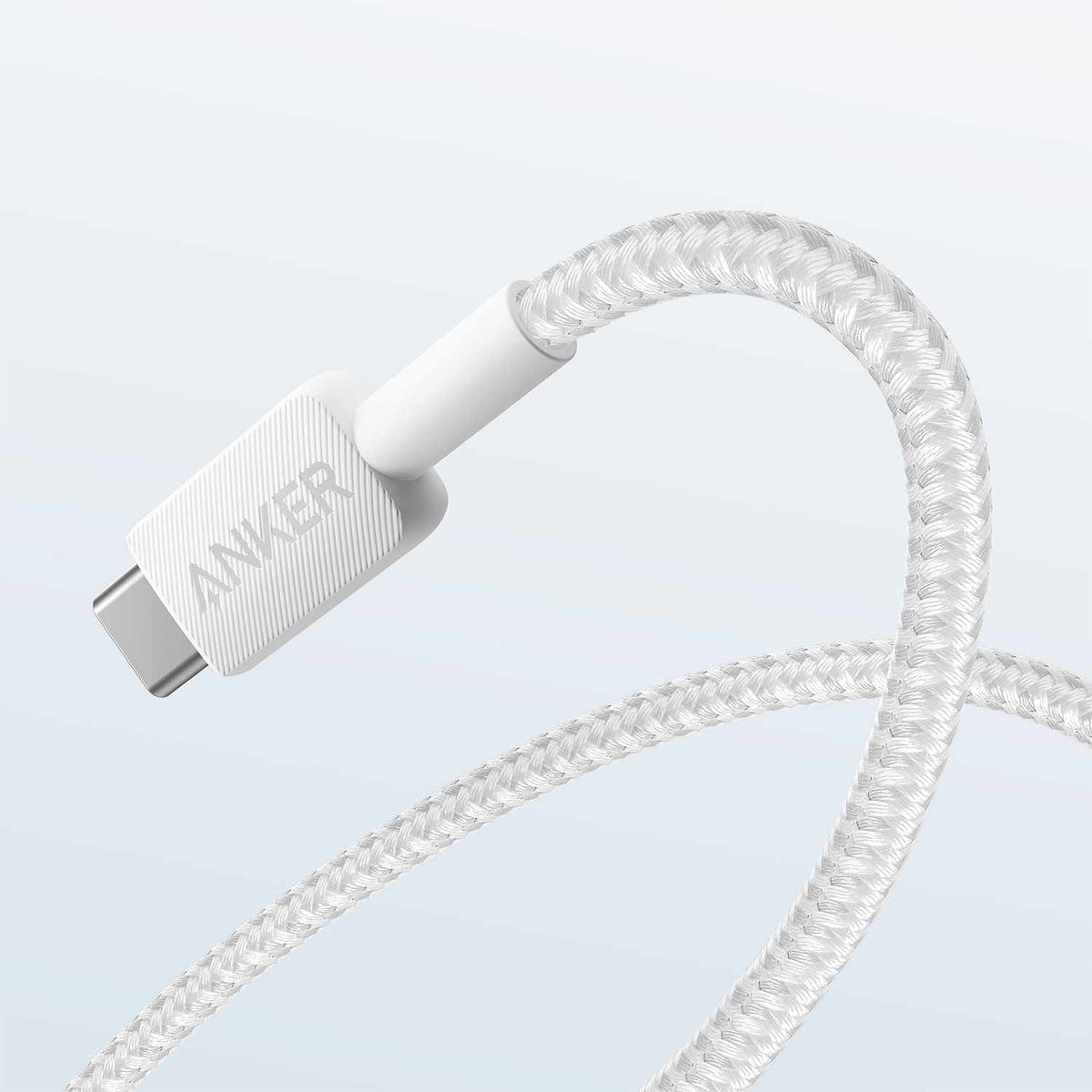 Anker USB-A to USB-C Braided Cable 6ft  White