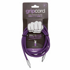 Helix/Retrak Gripcord Silicone USB-C Cable 8ft Purple