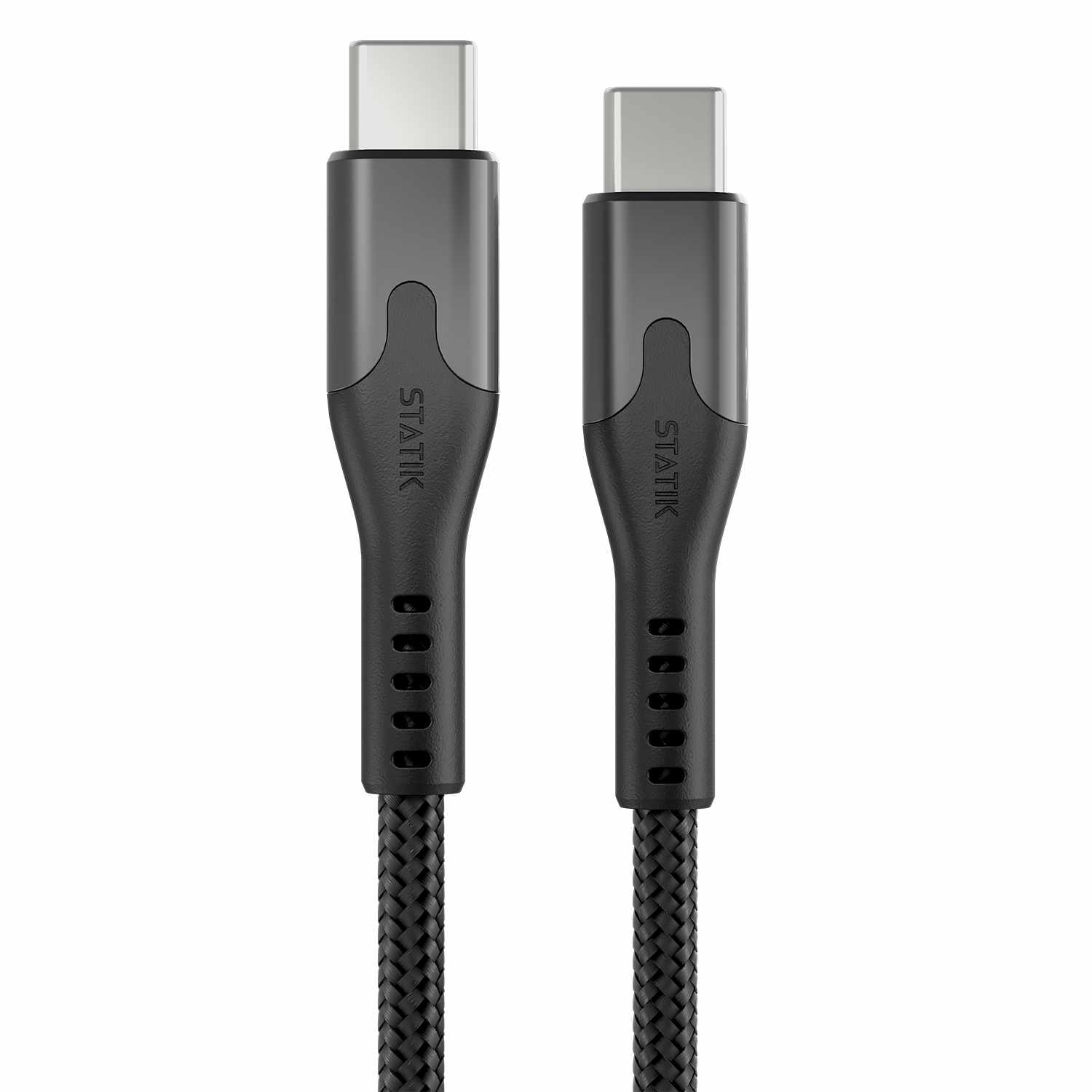 Blu Element SelfCoil Magnetic Cable USB-C to USB-C 3.3ft 100W Black