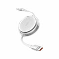 iOttie Retractable Cable 100W USB-C to USB-C (set of 2) 3ft White