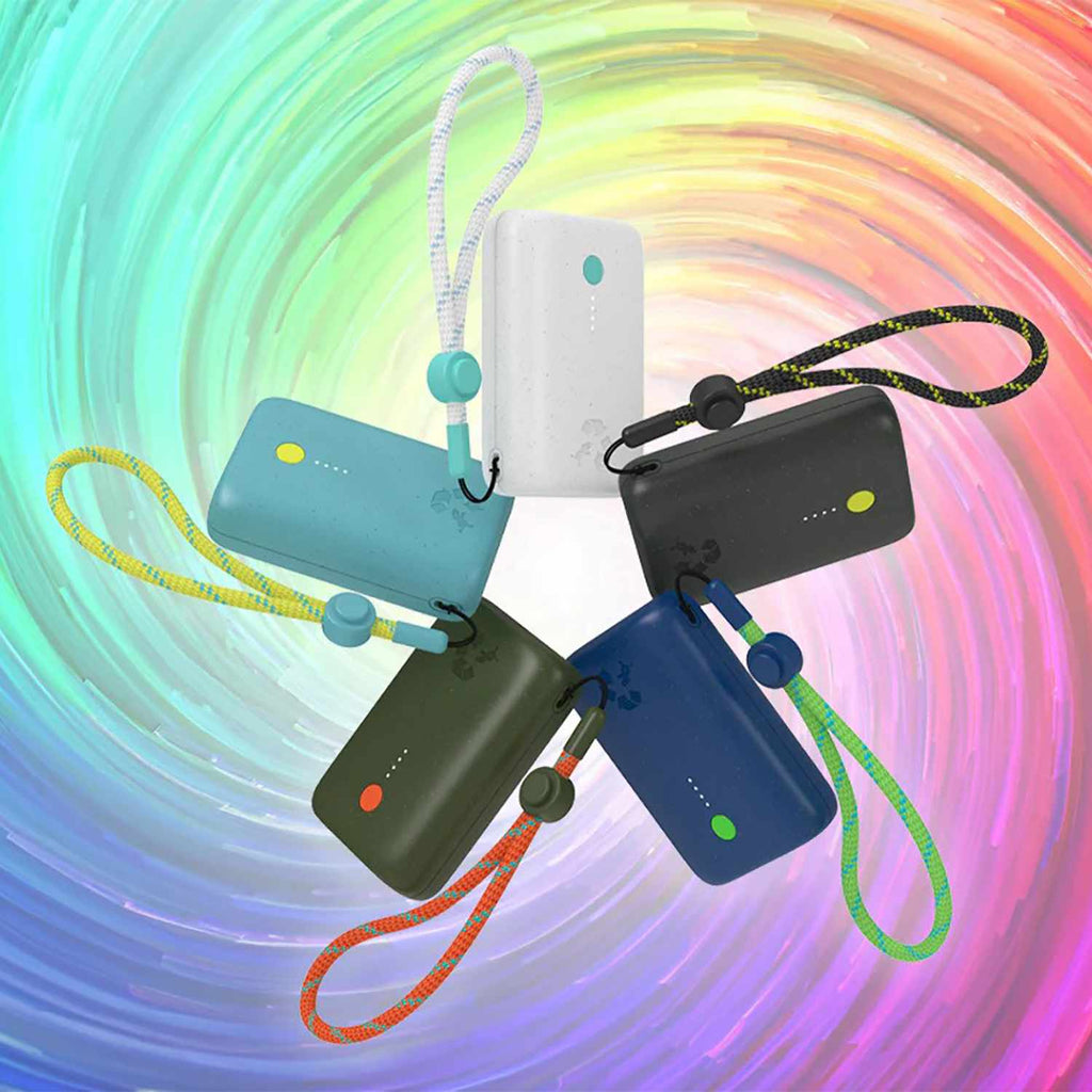 Nimble Champ 10000 mAh 20W PD Battery Dual USB-C Luna White