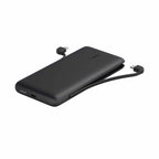 Belkin BoostCharge Plus Power Bank 10.000 mAh with integrated USB-C and Lightning cable Black - GekkoTech