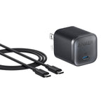 Anker Nano Wall Charger 45W USB-C Black with USB-C 6ft Cable - GekkoTech