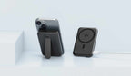 Blu Element Qi2 SLIM Wireless Power Bank with Kickstand 10K Black