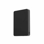 mophie Powerstation Qi2 Wireless Slim Power Bank 10000mAh 15W PD USB-C with USB-C Cable Black - GekkoTech