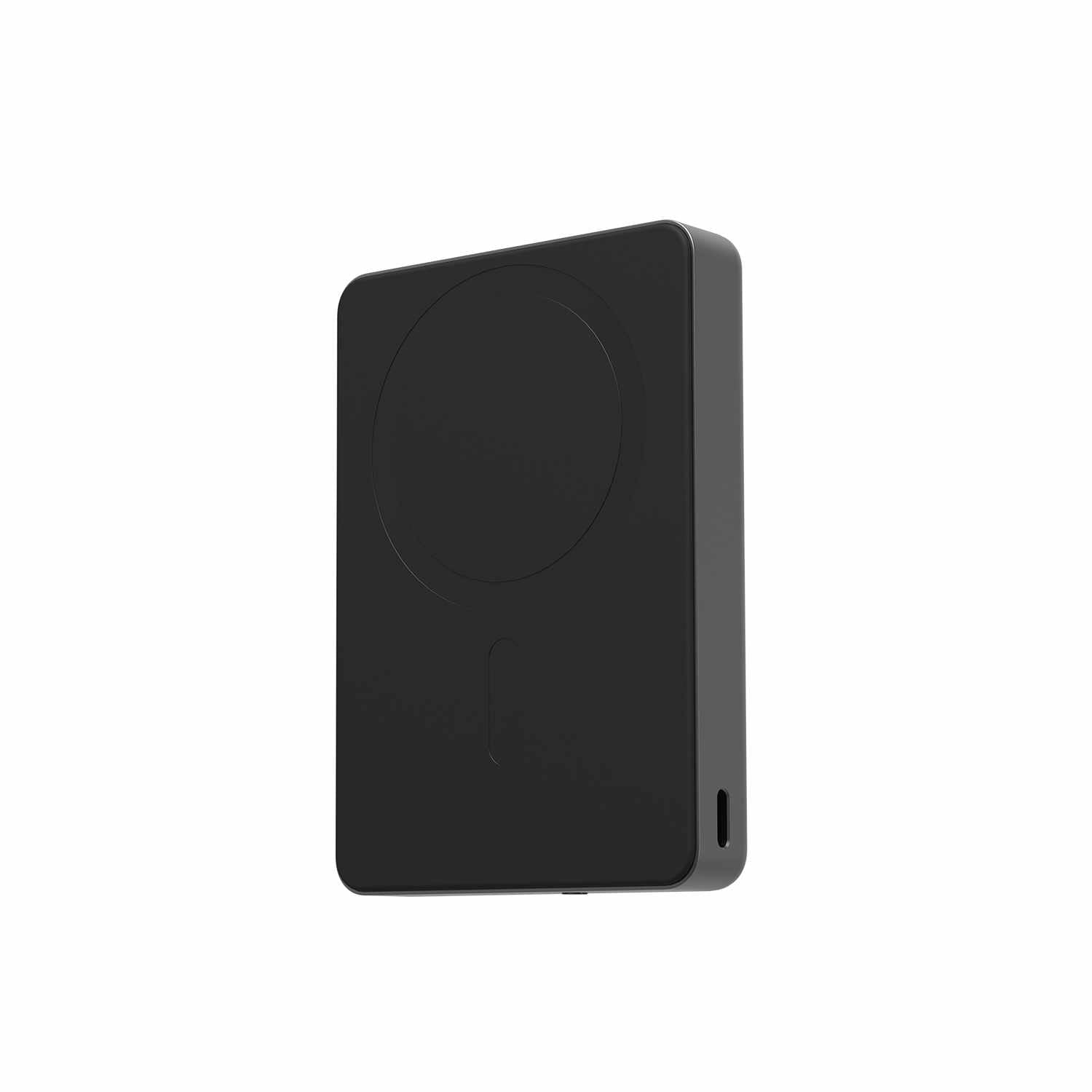 mophie Powerstation Qi2 Wireless Slim Power Bank 10000mAh 15W PD USB-C with USB-C Cable Black - GekkoTech