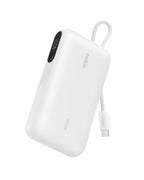 Belkin Ultracharge Power Bank 10.000 mAh 45W with Display and Cable Integrated White