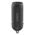 Belkin BoostCharge Car Charger USB-C Power Delivery 20W Black