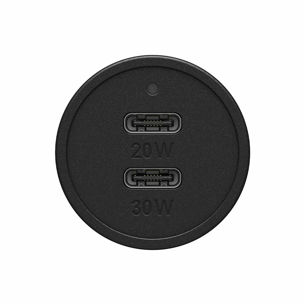 OtterBox Premium Car Charger 50W PD/PPS 2-Ports USB-C Black