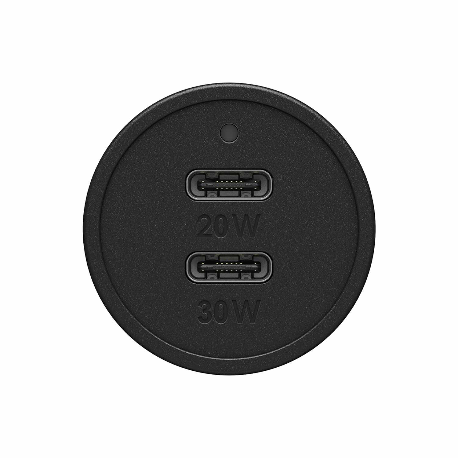 OtterBox Premium Car Charger 50W PD/PPS 2-Ports USB-C Black