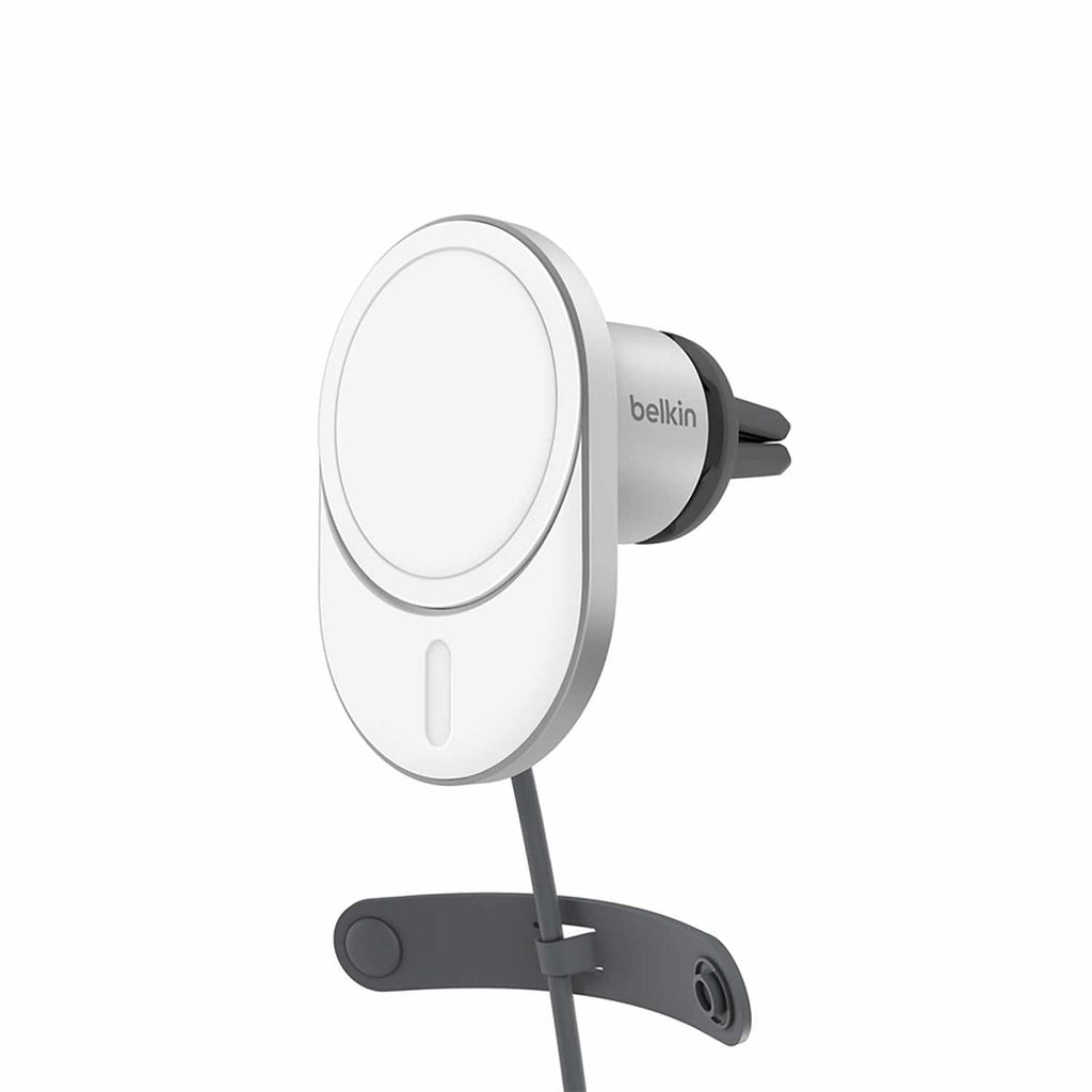 Belkin BoostCharge Pro Qi2  Wireless Car Charger 15W Grey - GekkoTech