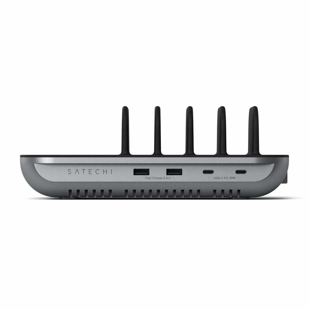 Satechi Dock5 Multi-Device Charging Station Silver