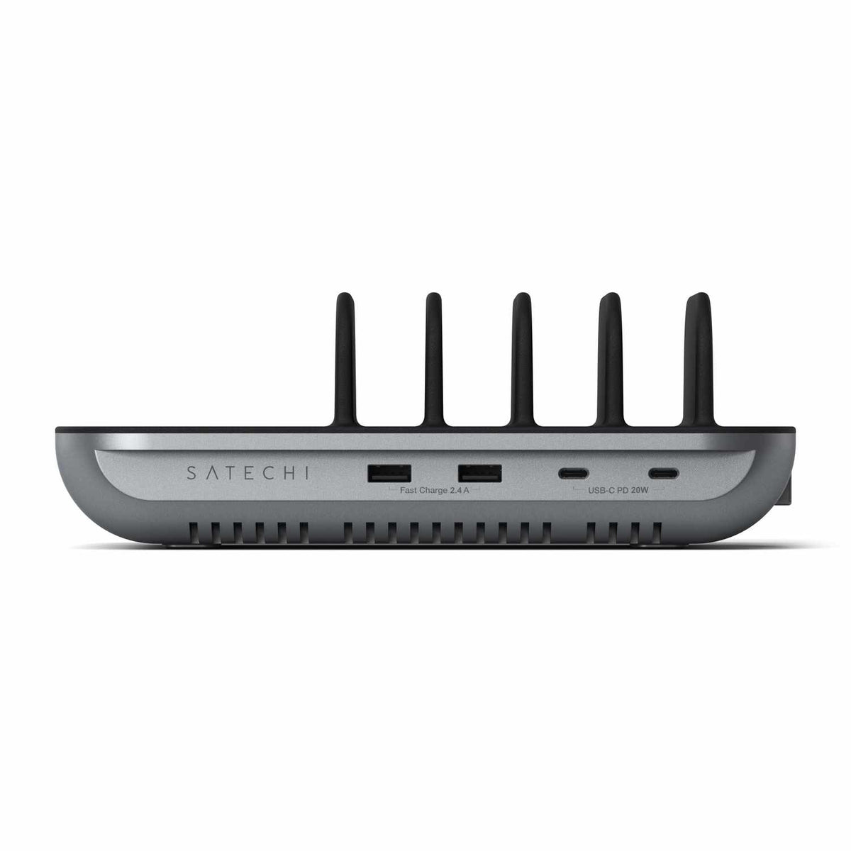 Satechi Dock5 Multi-Device Charging Station Silver