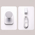 mophie Qi2 2-in-1 Wireless Charging Stand 15W White for Phone and Apple AirPods