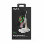 mophie Qi2 Wireless Charging Stand 15W White