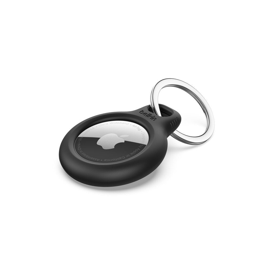 Belkin Secure Holder with Key Ring Black for AirTag - GekkoTech
