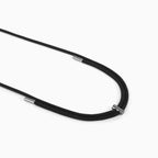 Ideal of Sweden Cord Phone Strap Universal Coal Black