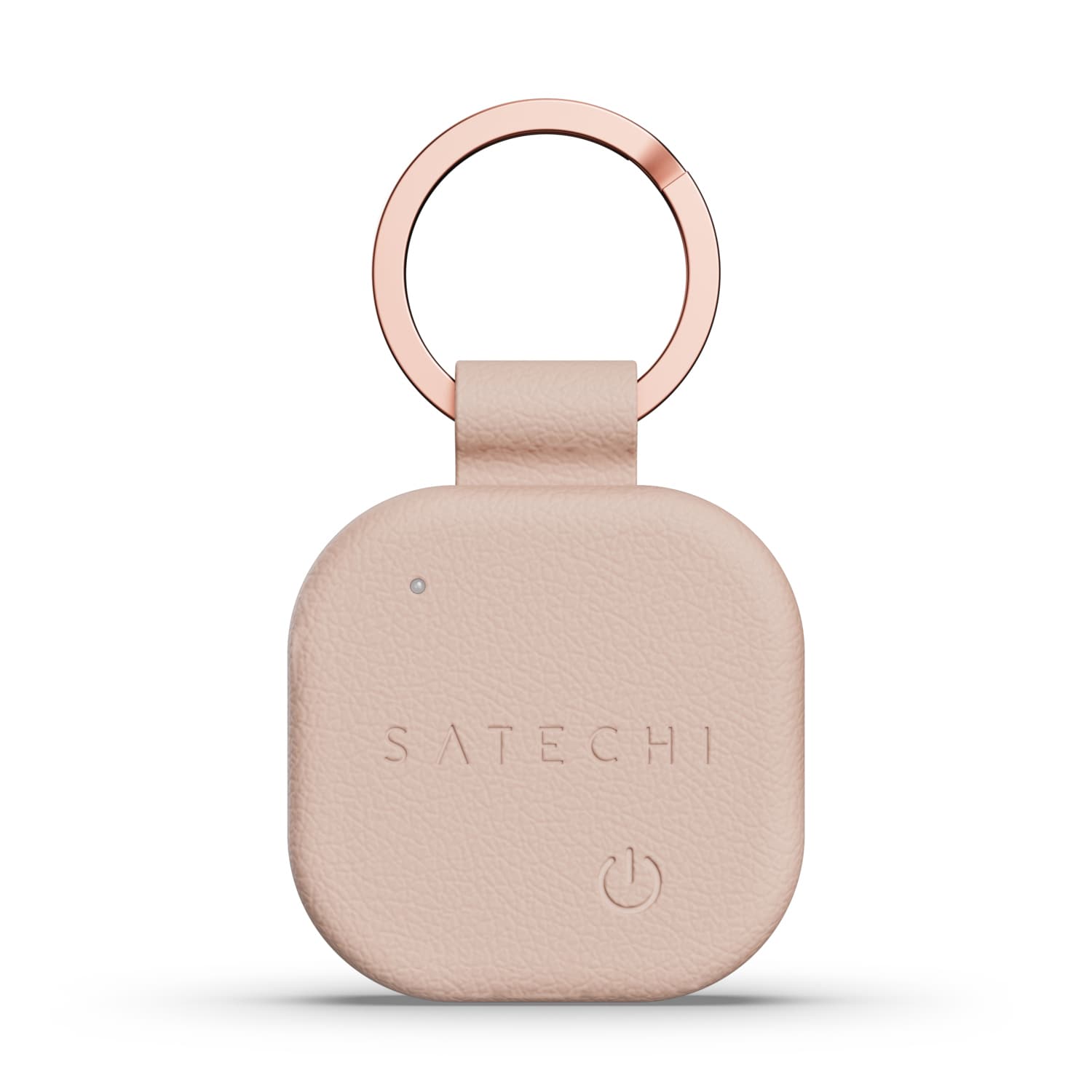 Satechi Vegan-Leather FindAll Keychain Desert Rose
