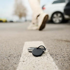 Chipolo POP Tracking Tag (Works with Google’s Find My Device or Apple Find My) Black
