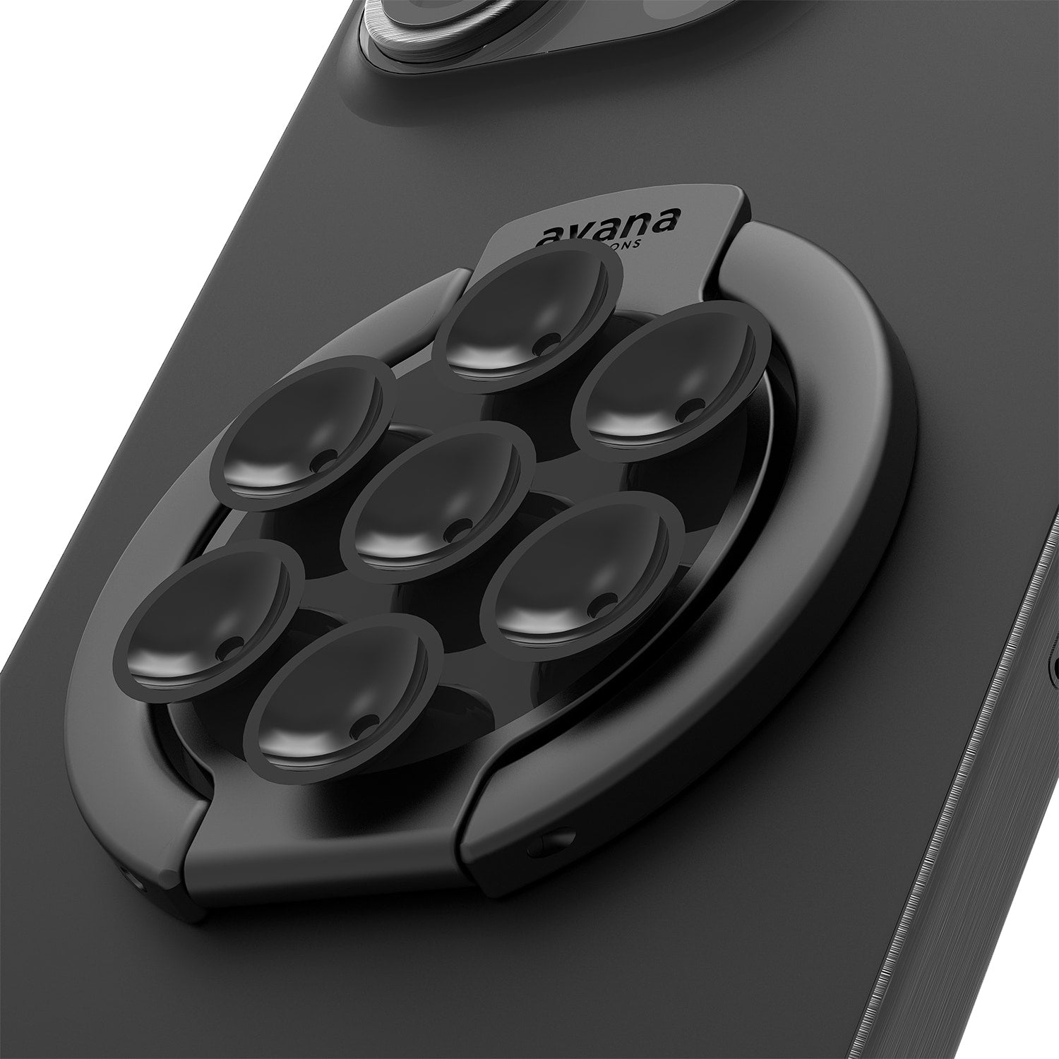 Avana Stick-On MagSafe Stand Black - GekkoTech