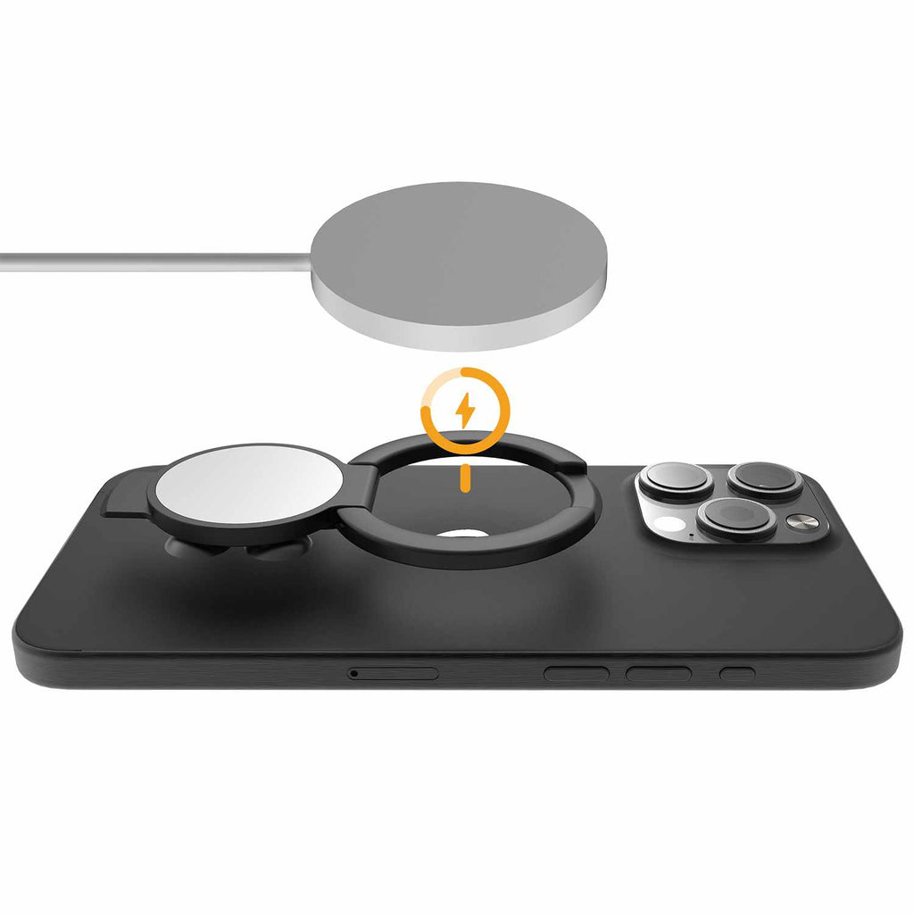 Avana Stick-On MagSafe Stand Black - GekkoTech