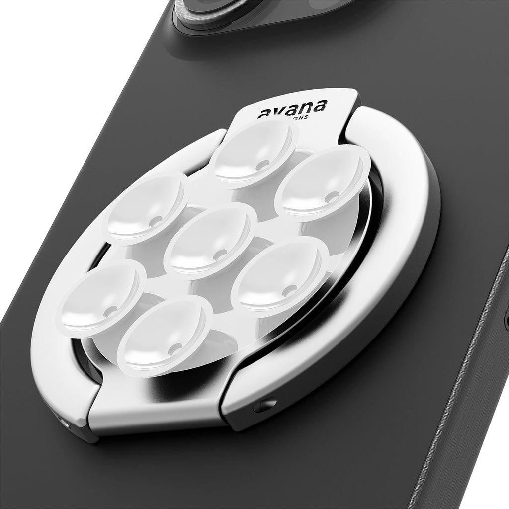 Avana Stick-On MagSafe Stand White - GekkoTech