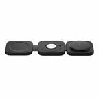 Belkin Qi2 3-in-1 Travel Wireless Charging Pad Black