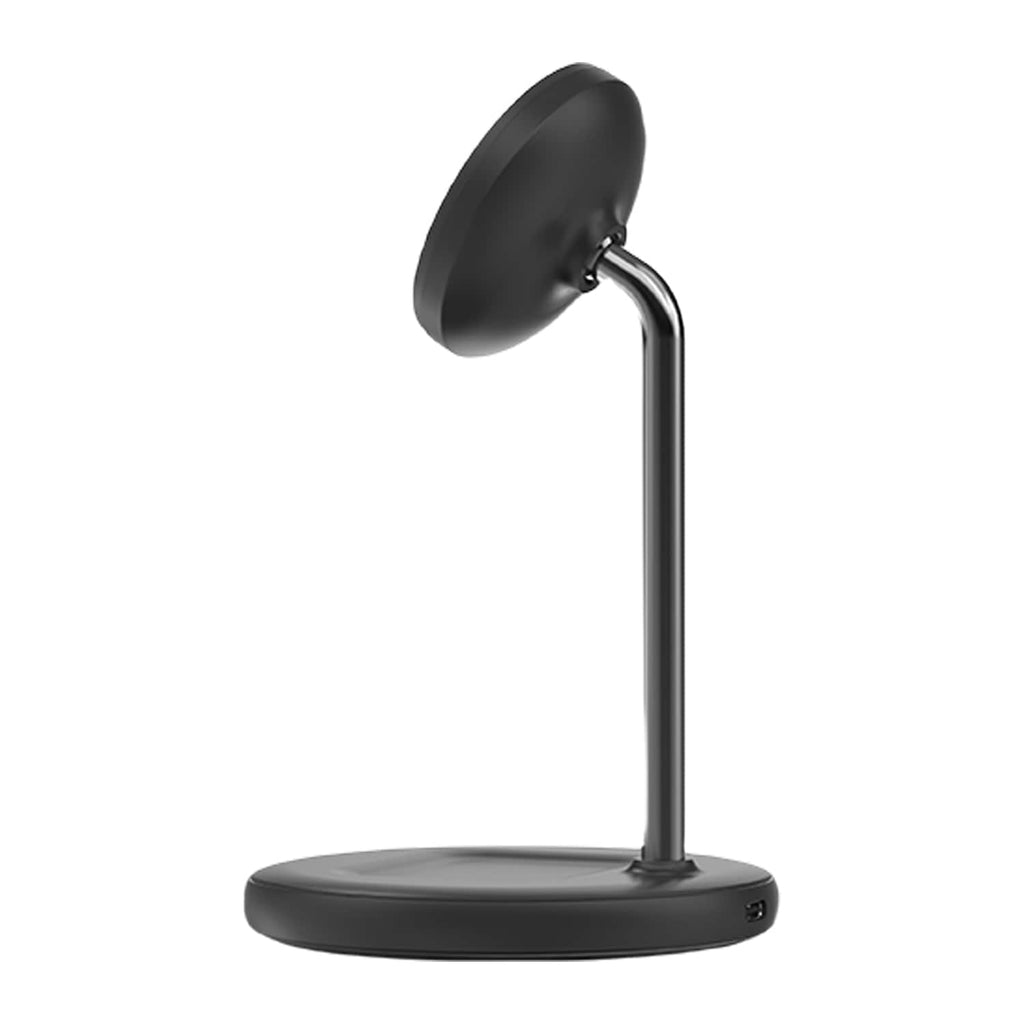 BEWCQi22in1 Qi2 2-in-1 Wireless Charging Stand 15W MagSafe-Compatible Black - GekkoTech