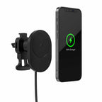 BEWCQi2CAR Qi2 Wireless Charging Car Mount 15W MagSafe Compatible Black - GekkoTech
