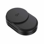 Blu Element Qi2 3-in-1 Foldable Wireless Charging Stand 15W MagSafe-Compatible Black