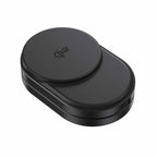 BEWCQi23IN1F Qi2 3-in-1 Foldable Wireless Charging Stand 15W MagSafe-Compatible Black - GekkoTech