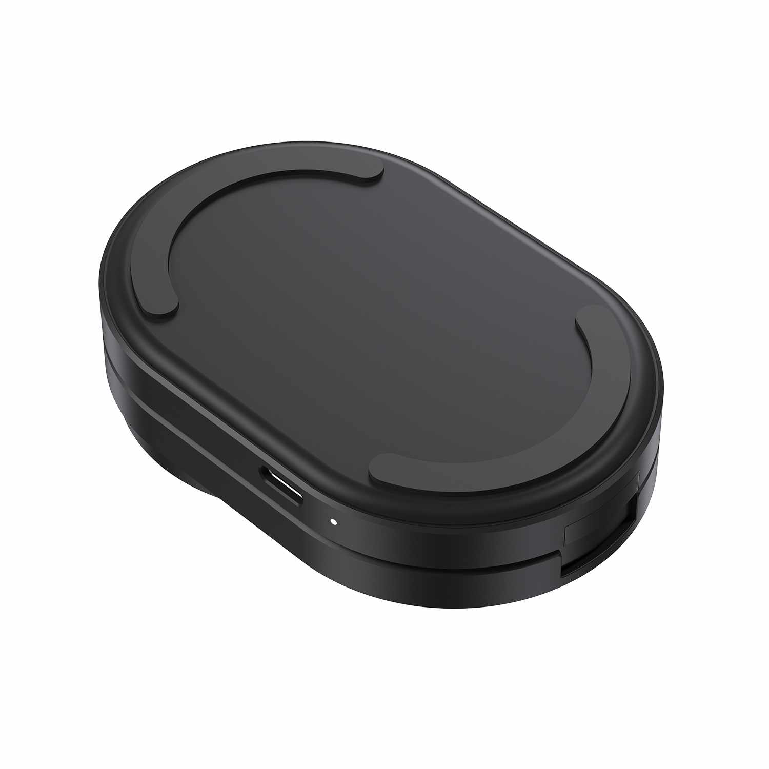 BEWCQi23IN1F Qi2 3-in-1 Foldable Wireless Charging Stand 15W MagSafe-Compatible Black