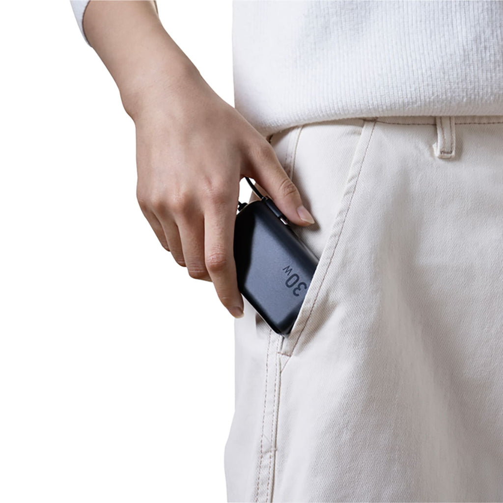 Anker Fusion Power Bank 5.000mAh 22.5W with USB-C Cable Black - GekkoTech