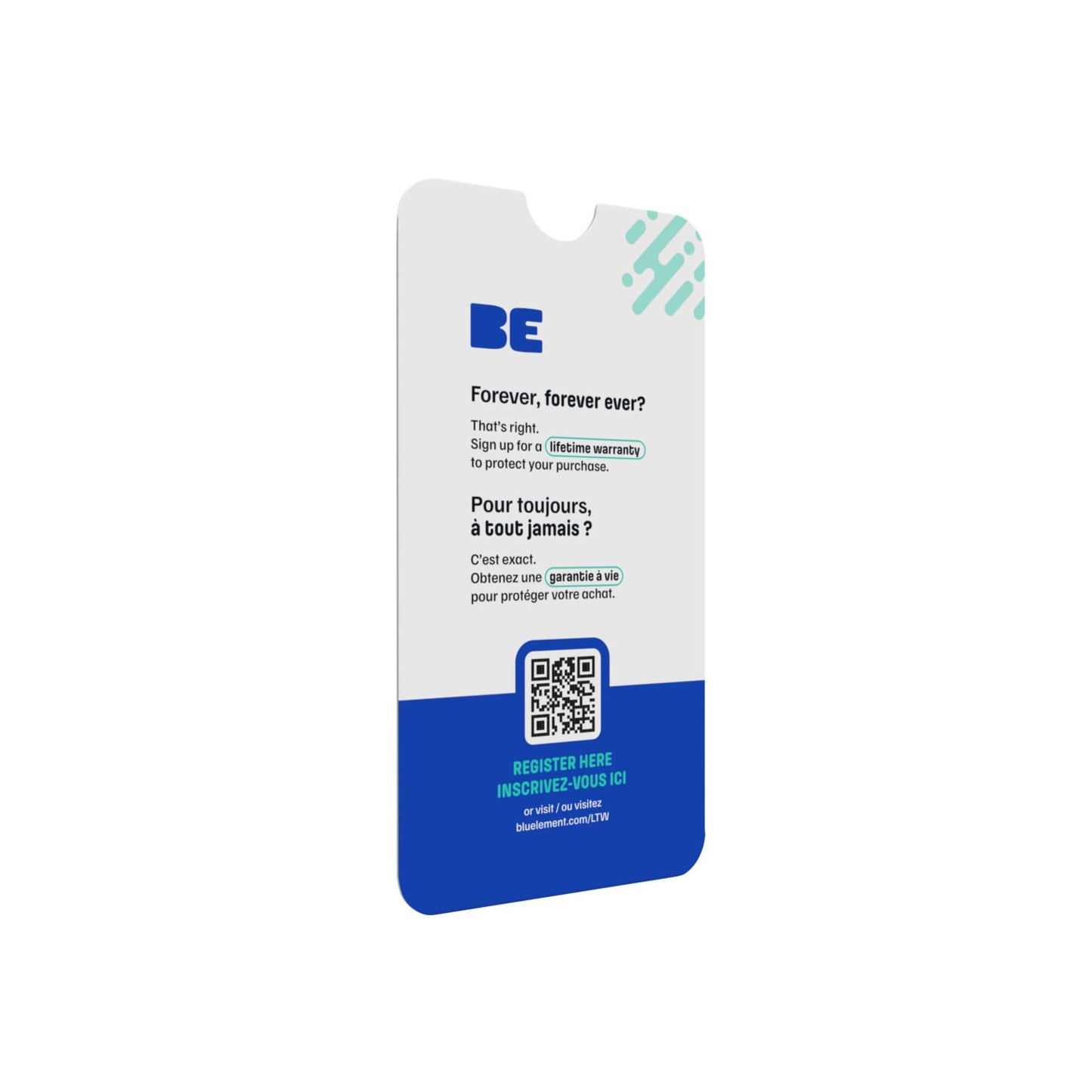 Blu Element Tempered Glass Screen Protector for iPhone 15 Pro Bulk