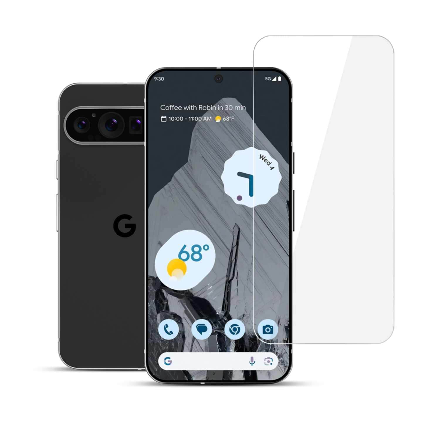 22 Cases Tempered Glass Screen Protector for Google Pixel 9 Pro