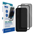 Blu Element Privacy Tempered Glass Screen Protector with Installation Kit for iPhone 16/15