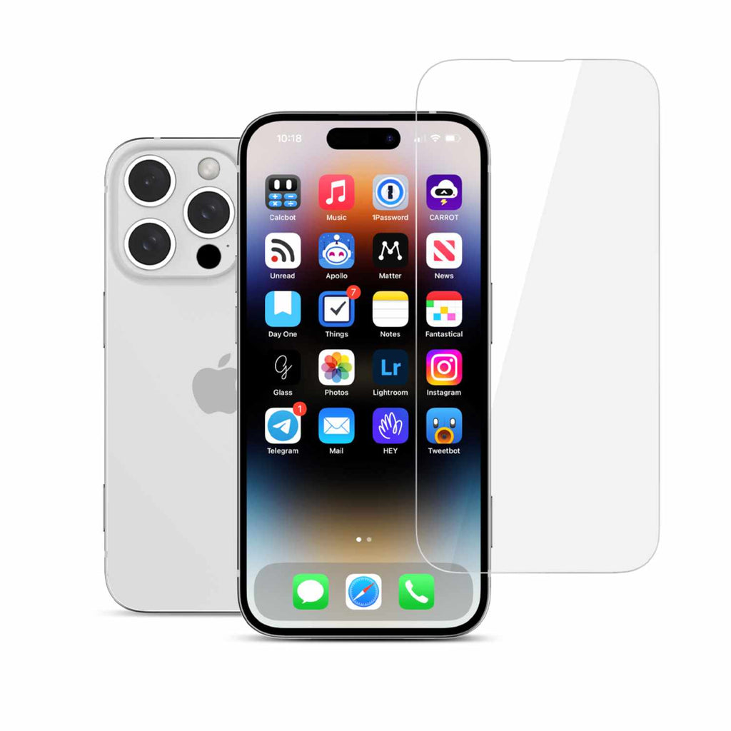 Tempered Glass Screen Protector for iPhone 16 Models - GekkoTech