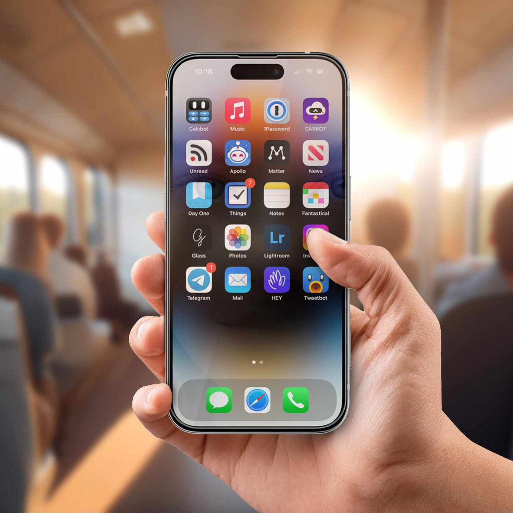 22 Cases Privacy Tempered Glass for iPhone 16 Pro Max