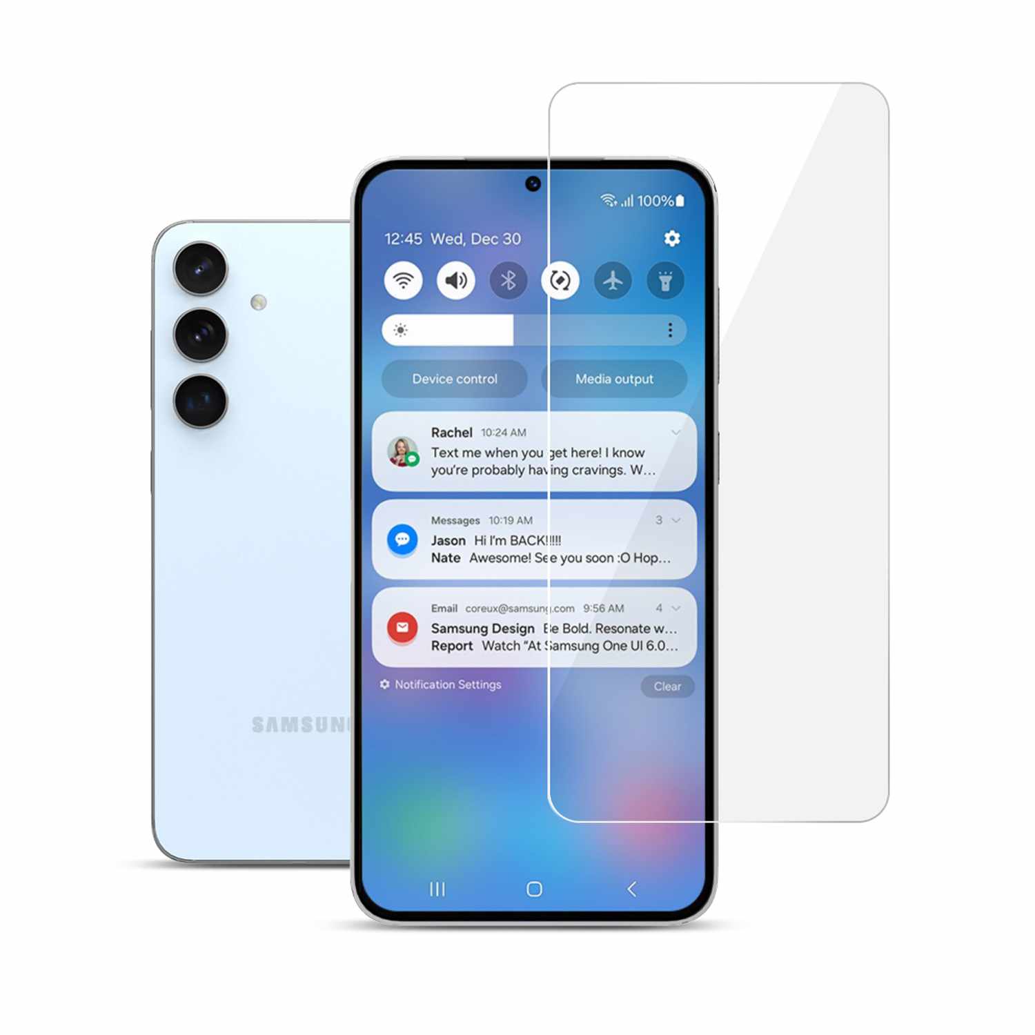 22 Cases Tempered Glass Screen Protector for Samsung Galaxy S24 FE