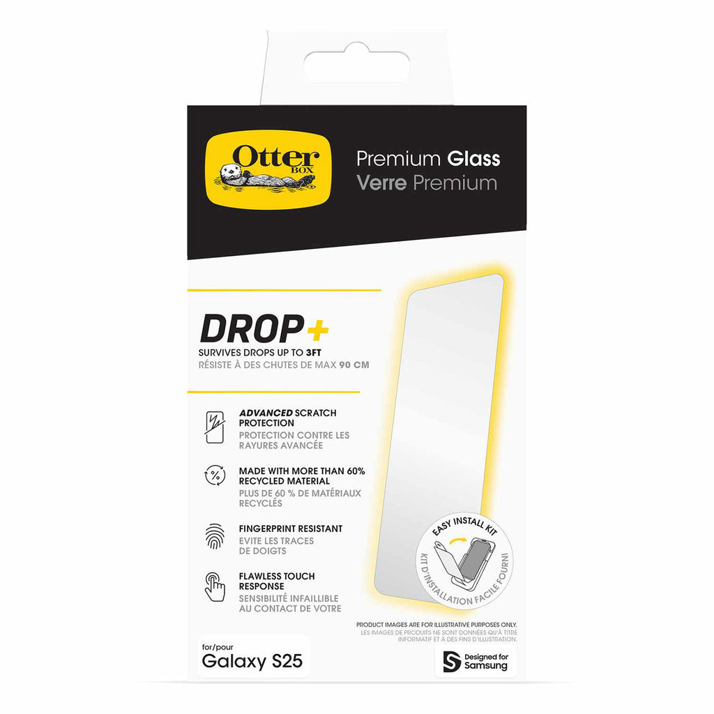 OtterBox Premium Screen Protector for Samsung Galaxy S25/Galaxy S24 - GekkoTech