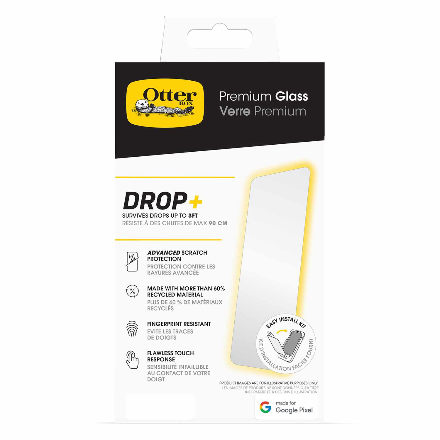 OtterBox Premium Glass Screen Protector for Google Pixel 10/10 Pro - GekkoTech