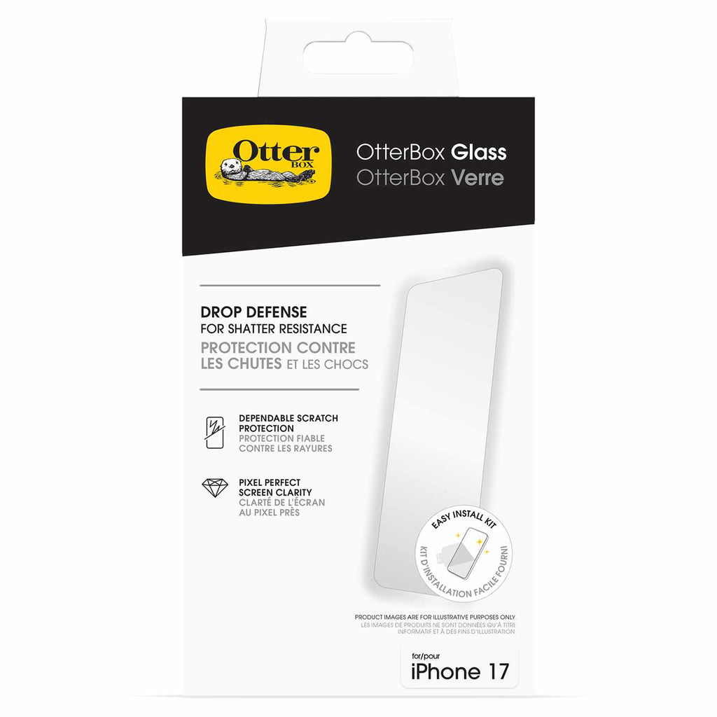 OtterBox Glass Screen Protector Clear for iPhone 17 - GekkoTech