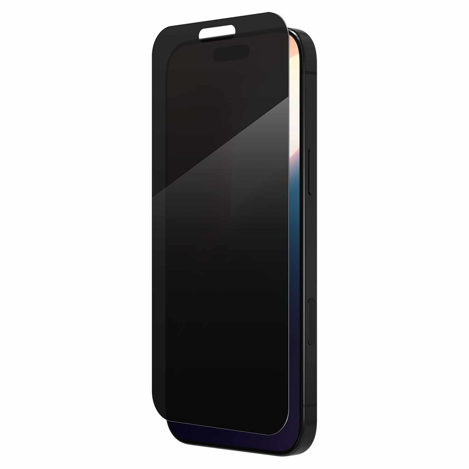 ZAGG InvisibleShield Glass Elite 2-Way Privacy Screen Protector for iPhone 16 Pro Max