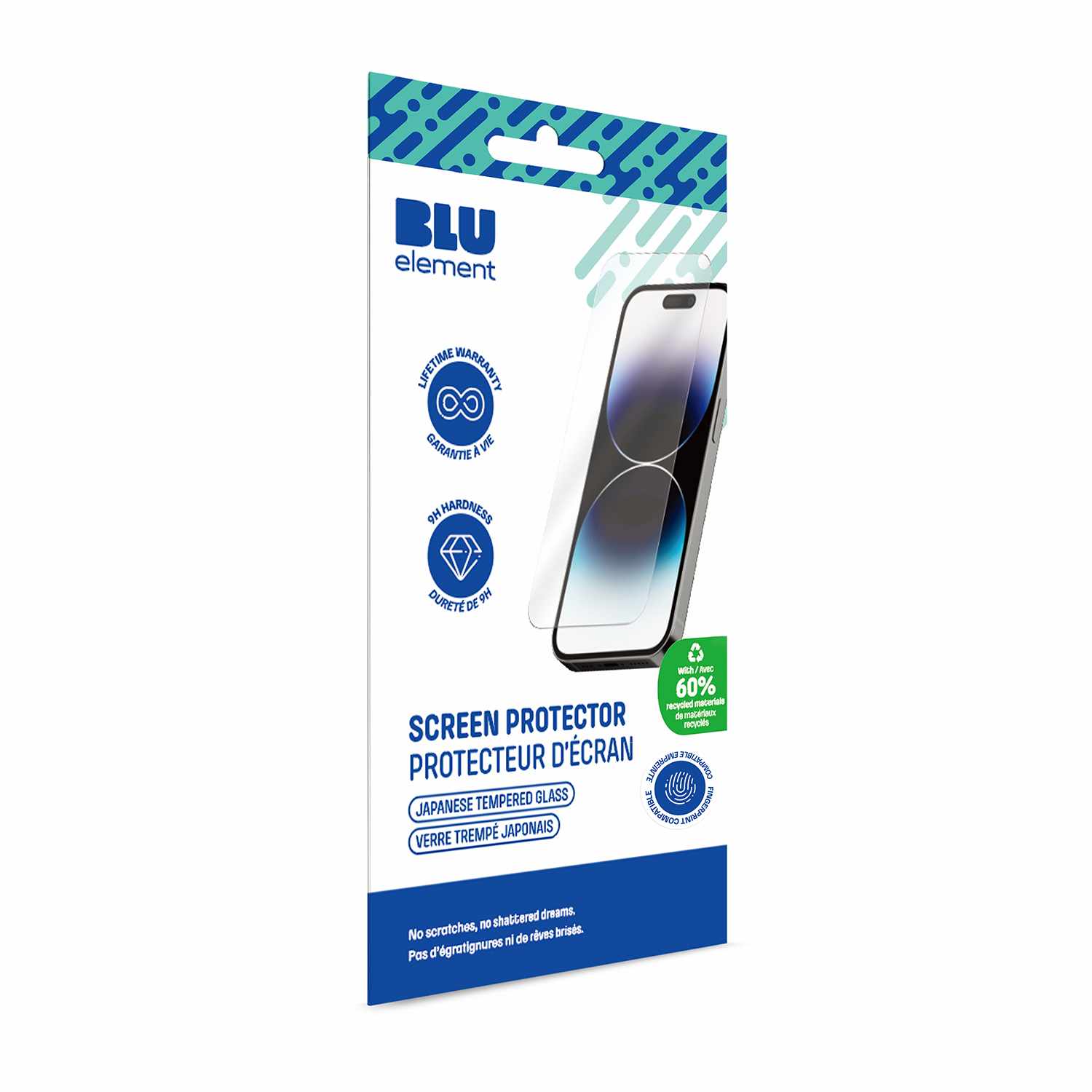 Blu Element Tempered Glass Screen Protector from Recycled Materials for Samsung Galaxy S25 FE