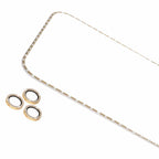 Kate Spade Screen/Lens Protector Style Kit Set in Stone Gold for iPhone 17 Pro Max